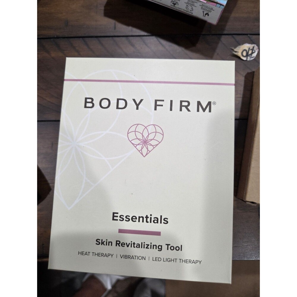 Body Firm Skin Revitalizing Tool Heat, Vibration, and LED Light Therapy New